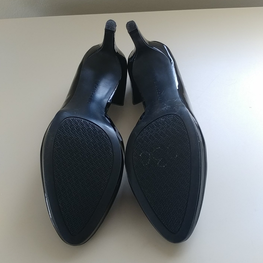 Womens black patent leather shoes - Picture 3 of 4
